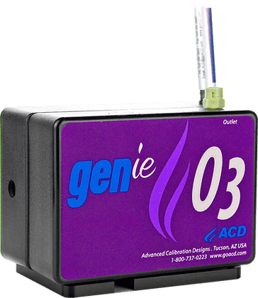 Acd Genie O3 Ozone Calibration Gas Generator | Gas Source | Service | Uk Distributor | Spantech Products | Order Online | Buy Now | International Delivery